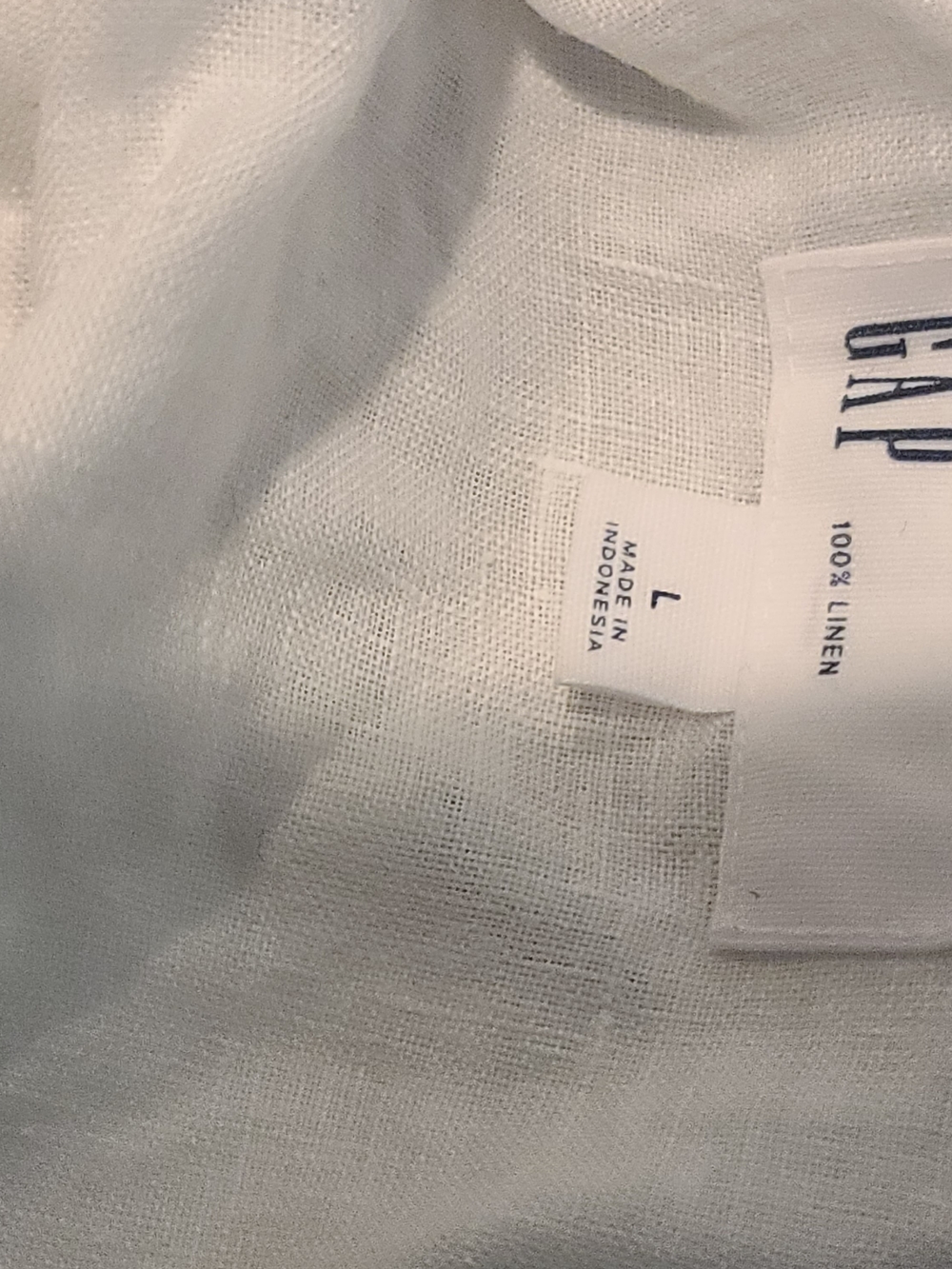 GAP Women's Linen Shirt - Picture 2 of 2